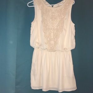 Cream colored girls dress